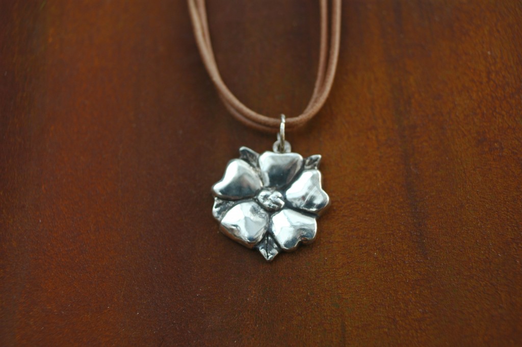 Blossom Necklace - SilverBotanica - Handmade Jewelry designed by Alicia ...