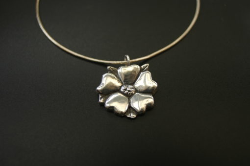 Blossom Necklace - SilverBotanica - Handmade Jewelry designed by Alicia ...