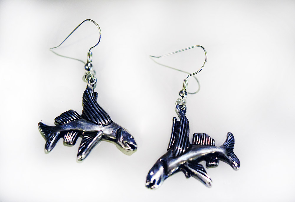 Buy 925 Sterling Silver Fish Bone Skeleton Stud Earrings, Fish Studs, Fish  Earrings, Silver Fish Earrings, Fishbone Stud Earrings VTS115 Online in  India - Etsy