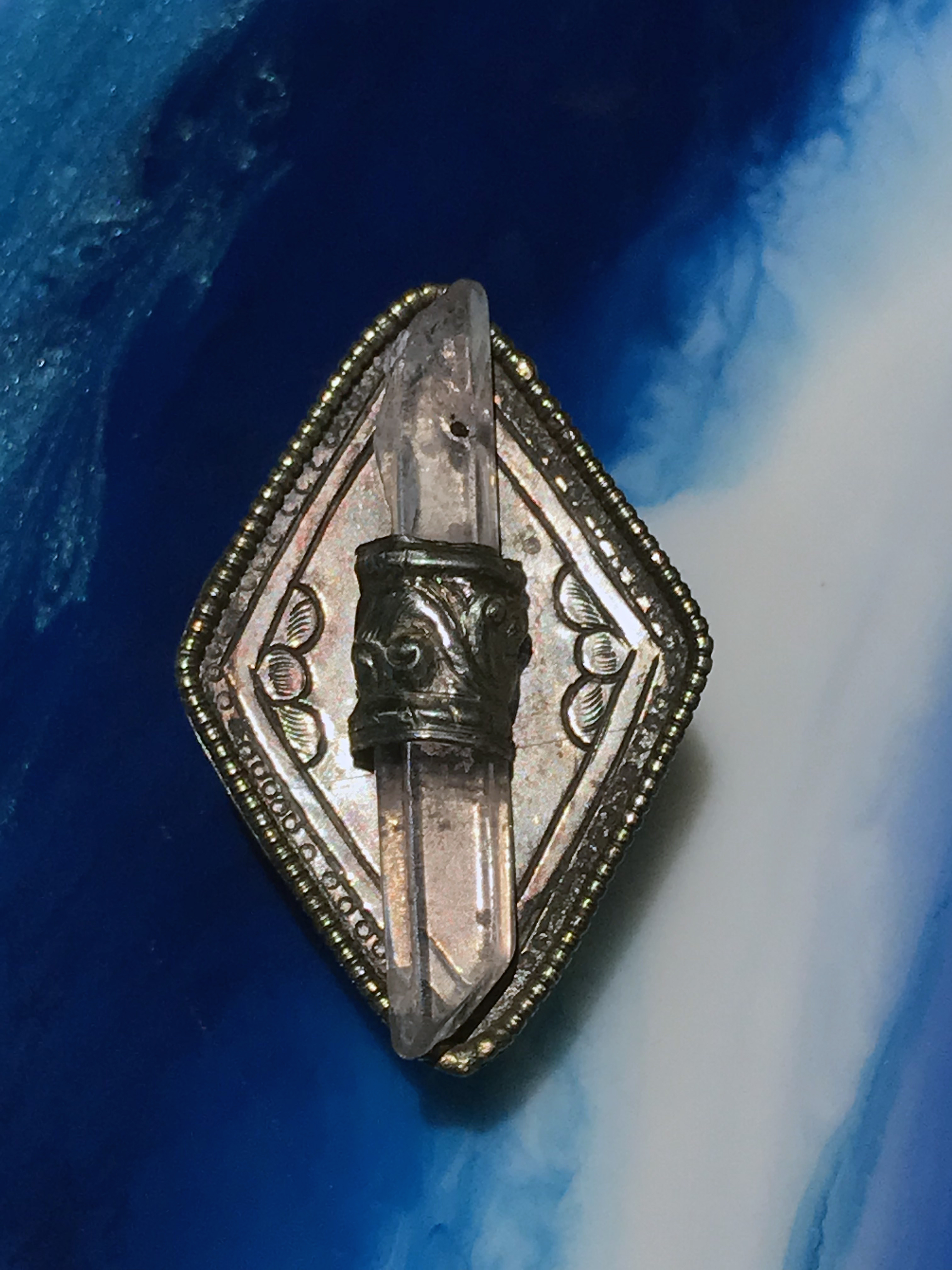Quartz Crystal Ring - SilverBotanica - Handmade Jewelry designed by ...